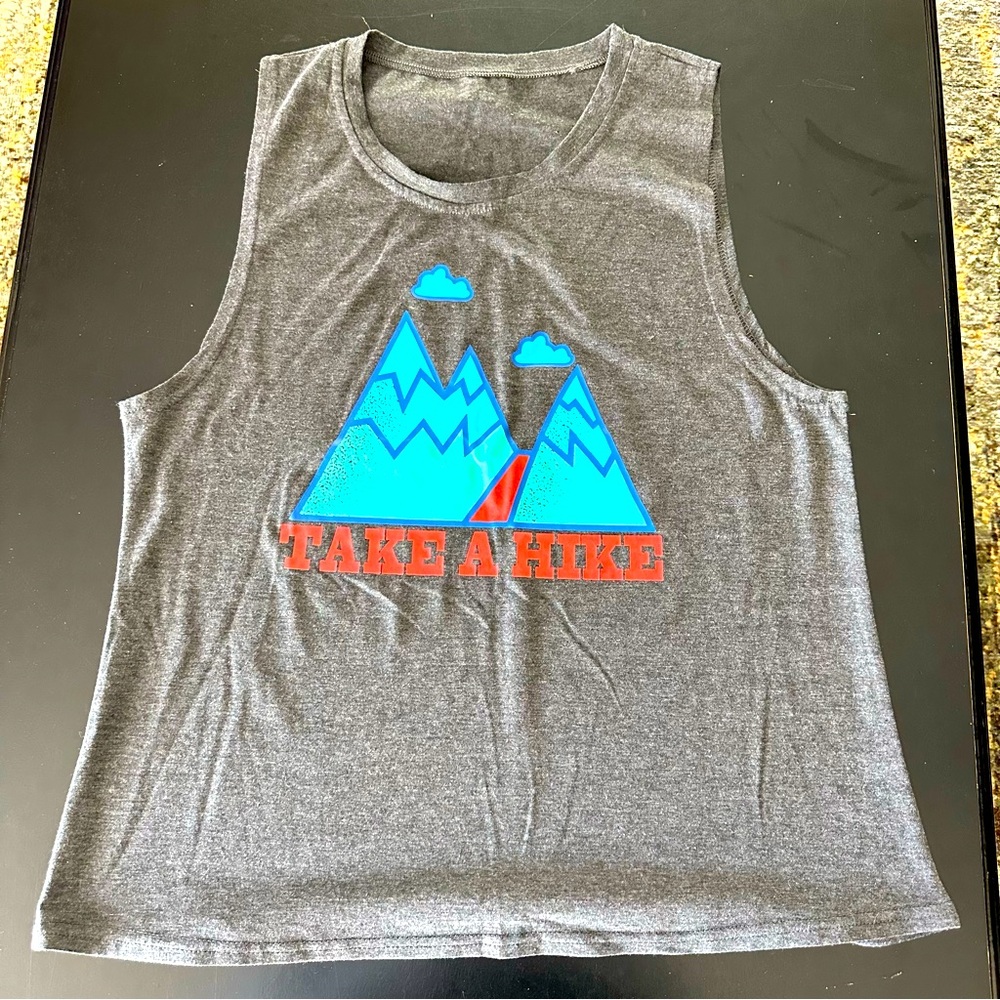 Women’s tank top XL “Take A Hike”